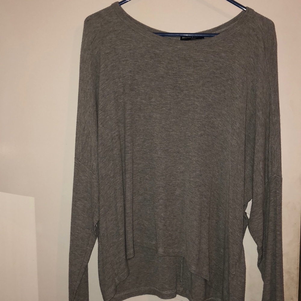 Brandy Melville ribbed long sleeve